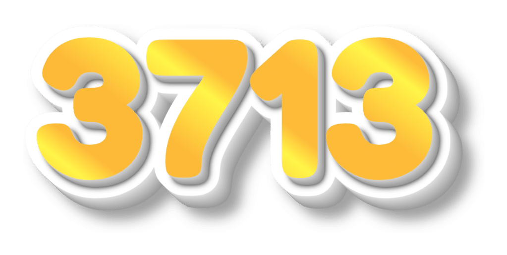 3713